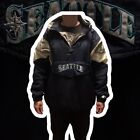 VINTAGE 90’s Starter Jacket Seattle Mariners With Removable Hood With Pockets