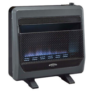 Bluegrass Living 30000BTU Natural Gas Ventless Space Heater with Blower and Feet