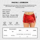 US Women Skirt Split Cut Micro Mini Rave Dance Club Ultra Short Party Miniskirts