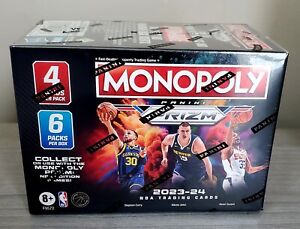 2023-24 Monopoly Prizm NBA Booster Box Factory Sealed In Hand WEMBY SHIPS TODAY