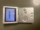 New ListingNintendo Game Boy Advance SP Handheld System - Silver, -W/extra games-
