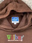 Wilbur Soot 96’ Version 1.2 Embroidered Brown Vintage Wash Hoodie Mens L