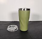 YETI Rambler Travel Mug 20 Oz Stainless Steel Insulated Green Stronghold Lid