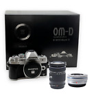 New Olympus OM-D E-M10 Mark IV Mirrorless Digital Camera w/14-42mmEZ & 40-150mmR