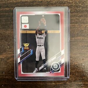 New ListingTopps Series 1 Gold Rookie Cup Kyle Lewis 2021 RED Parallel  /5￼JAPAN