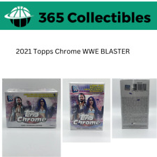 1 X 2021 Topps Chrome WWE WORLD WRESTLING BLASTER BOX - 887521098910