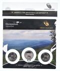 BU 2014 Shenandoah National Park PDS ATB 3 Quarter Coin Set *0693