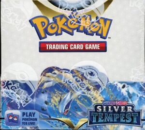 Pokemon TCG Sword & Shield Silver Tempest Factory Sealed Booster Box Brand New!