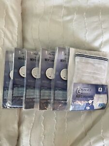 Large Avance Men Underwear Reusable Protective Brief New In package. Lot Of 6