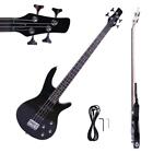 Glarry IB Basswood 24 Frets 4 Strings Electric Bass Guitar With Bag