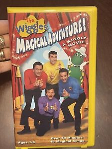 The Wiggles Magical Adventure! A Wiggly Movie Magical Songs VHS