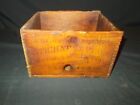 Vintage STICKNEY & POORS Pepper  Wood Crate w/o Lid