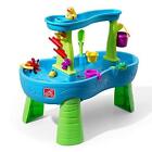 Step2 Rain Showers Splash Pond Water Table | Kids Water Play Table with 13-Pc