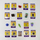 World's Smallest Micro Toy Box Series 1 - LOT of 20 Stickers + Toys (Bin24)