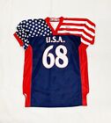 USA Stars & Stripes Football Jersey Number 68 McGrath Youth XL