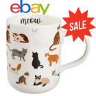 Mainstays 16.06-oz Stoneware Cat Mug, White - Free shipping