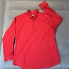 wah maker Red shirt xl button up long sleeve 90s Made In USA Cow western  rodeo