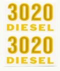 3020 Diesel Pedal-Size Model Number DECAL for John Deere Pedal Tractor JP16