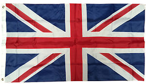 3x5 Ft United Kingdom Flag SEWN NYLON British Uk Union Jack Britain England Flag