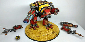 mars Warhound Scout Titan PRO PAINTED magnetized WARHAMMER Legions Imperialis