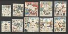 JAPAN 2020 TRADITIONAL CULTURE PART 3 SUMO 84 YEN COMP. SET OF 10 STAMPS IN USED