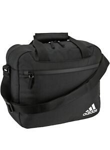 Adidas Unisex Stadium Messenger Bag Coaches Briefcase Black