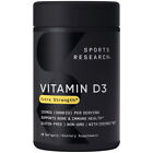 Vitamin D3 5000 IU with Coconut MCT Oil - High Potency Vitamin D Supplement