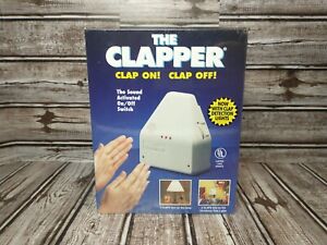 1998 The Clapper Sound Activated On/Off Switch White New Factory Sealed