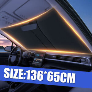 1X Car Sunshades Cover Windshield Sun Visor Shade UV Block Protector Accessory (For: 2021 BMW X5 xDrive40i 3.0L)