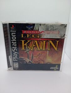 New ListingBlood Omen Legacy of Kain PS1 Black Label, Complete, Vintage Game 1996
