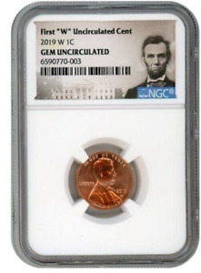 2019 W LINCOLN CENT 1C UNCIRCULATED NGC GEM UNCIRCULATED
