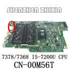 For DELL Inspiron 13 7368 7378 Laptop Motherboard I5-7200U CPU CN-00M56T