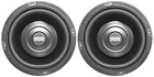 Earthquake Sound SWS-6.5X 6.5-inch Shallow Woofer System Subwoofers, 4-Ohm Pair