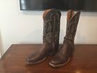 Nocona Boots Mens 11 1/2 D Legacy Western Brown Calf Leather Cowboy Boot MD1100