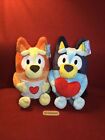 17” BLUEY & BINGO Dog Valentine’s Day Heart Letter 2024  Plush Toy