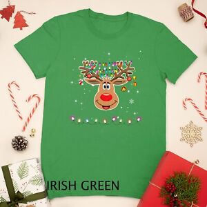 RUDOLPH Red Nose Reindeer Tee Snow-Snowflakes Unisex T-shirt