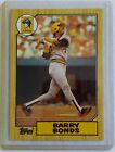 1987 Topps Barry Bonds #320 ( 4 Errors )  A 35 Year Old Card Original Rookie
