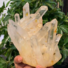 4.48LB A+++Large Natural white Crystal Himalayan quartz cluster /mineralsls