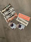 Supreme BOX LOGO stickers bundle assorted undercover akira blood plastic banner