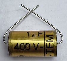 WIMA TFM 1uF 400V Capacitor tolerance 5% - Rare vintage high voltage capacitor