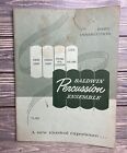 Vintage Sheet Music Baldwin Percussion Ensemble Basic Instruction 1959 Paperback