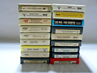 8 track tape lot, 18 tapes, movie soundtracks, new splices and pads