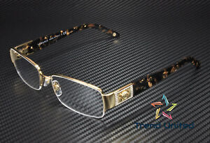 VERSACE VE1175B 1002 Gold Demo Lens 53 mm Women's Eyeglasses