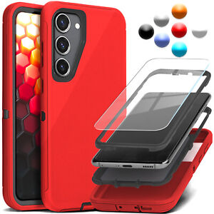 For Samsung Galaxy S24 S23 S22 21 Ultra Shockproof Protective Rugged Case Cover