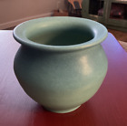 Vintage Van Briggle Turquoise Blue Pottery 4 1/4” Vase Pot Arts & Crafts