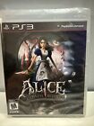Alice: Madness Returns (Sony PlayStation 3, 2011) Brand New Sealed GRAIL ! Rare