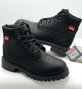 Timberland PRESCHOOL Premium Helcor Waterproof Boots Black Size 13 SAMPLE MODEL