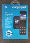 NEW AT&T PrepaidCingular Flex Easy to Use Senior Flip Phone Gray (EA211101)