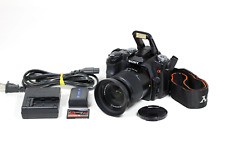 Sony Alpha a100 10.2MP Digital SLR Camera w/ DT 18-70mm Lens