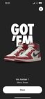 Nike Air Jordan 1 Retro High OG Lost and Found Reimagined Size 11.5 Chicago
